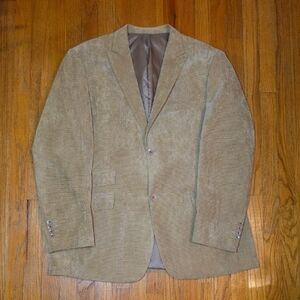 Inserch Tan Corduroy Blazer Size 2XL - Beautiful!!!